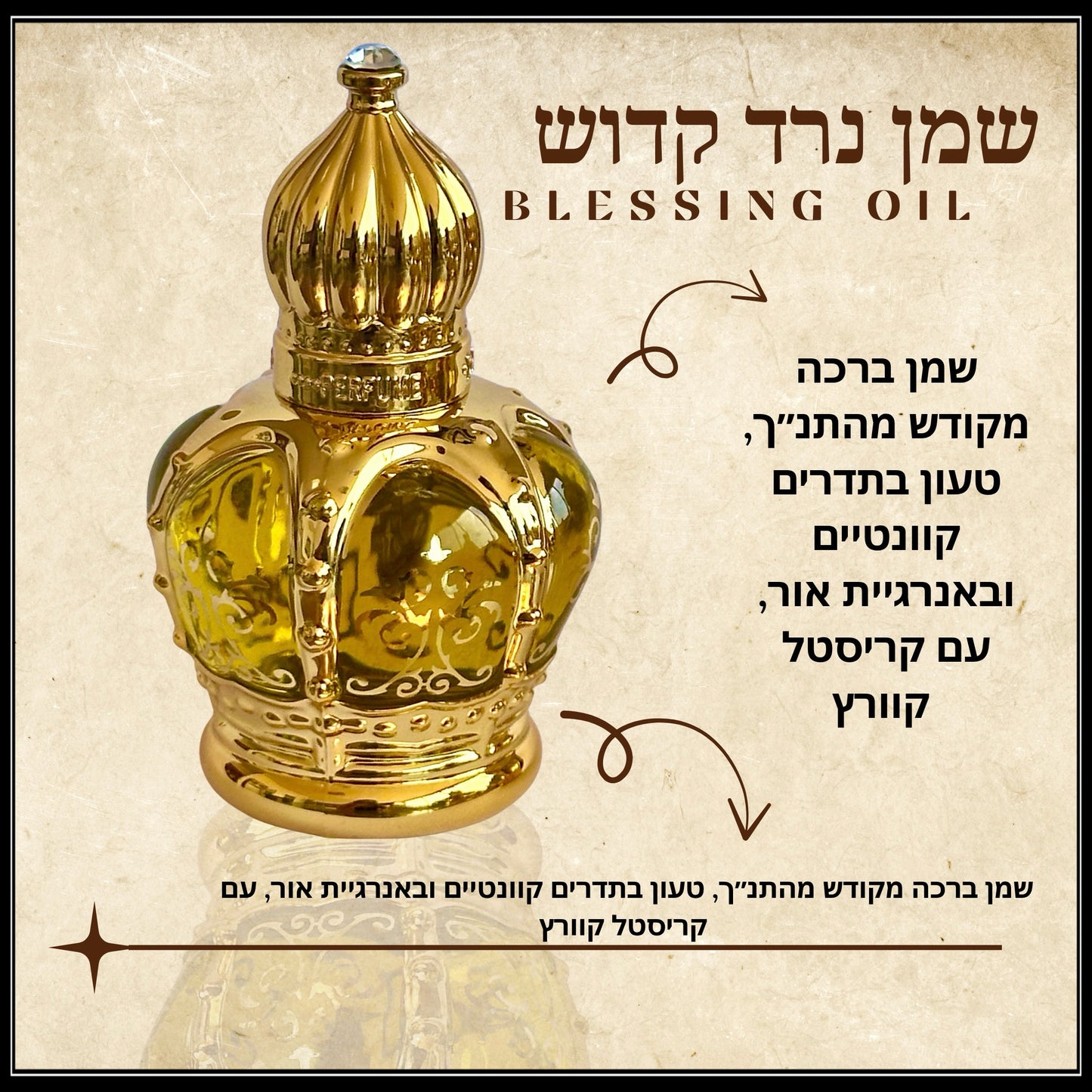 שמן נרד קדוש blessing oil