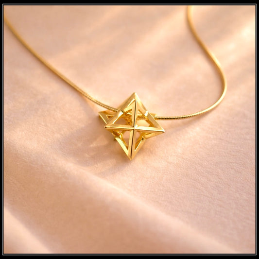 שרשרת מרכבה מצופה זהב 24 קראט