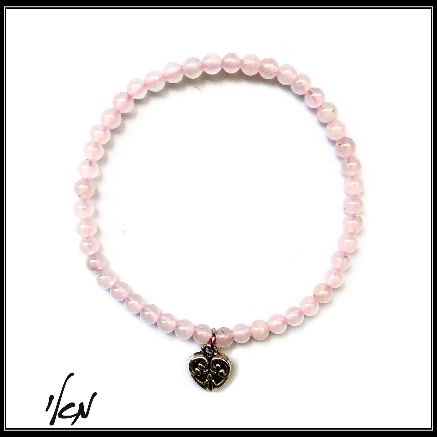 Rose Quartz Bracelet โ The Love Stone for Strengthening the Heart, Self-Love and Attracting Relationships ๐