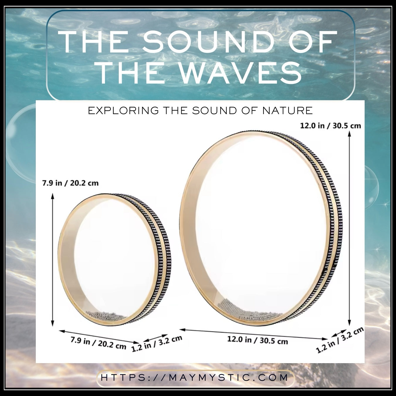 תוף אוקיינוס – הצליל המרגיע של הים אצלך בבית