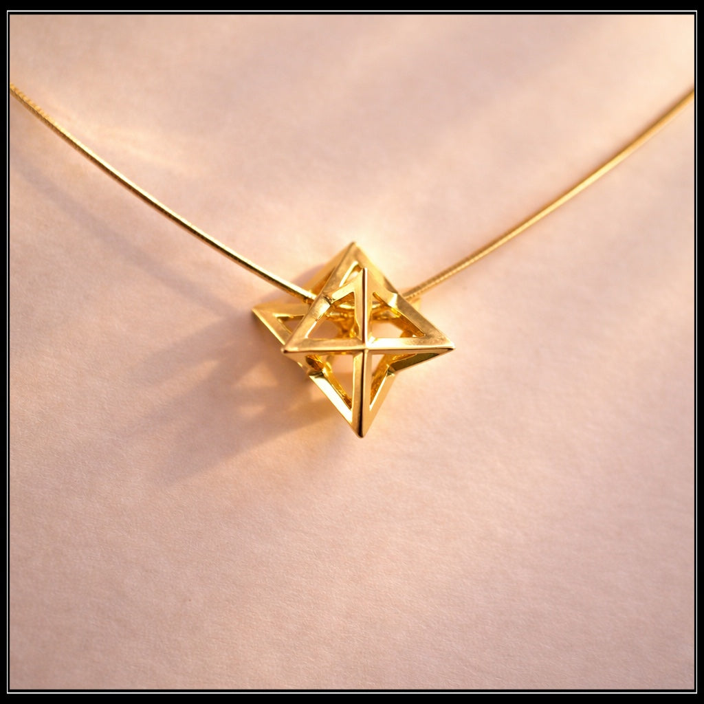 שרשרת מרכבה מצופה זהב 24 קראט