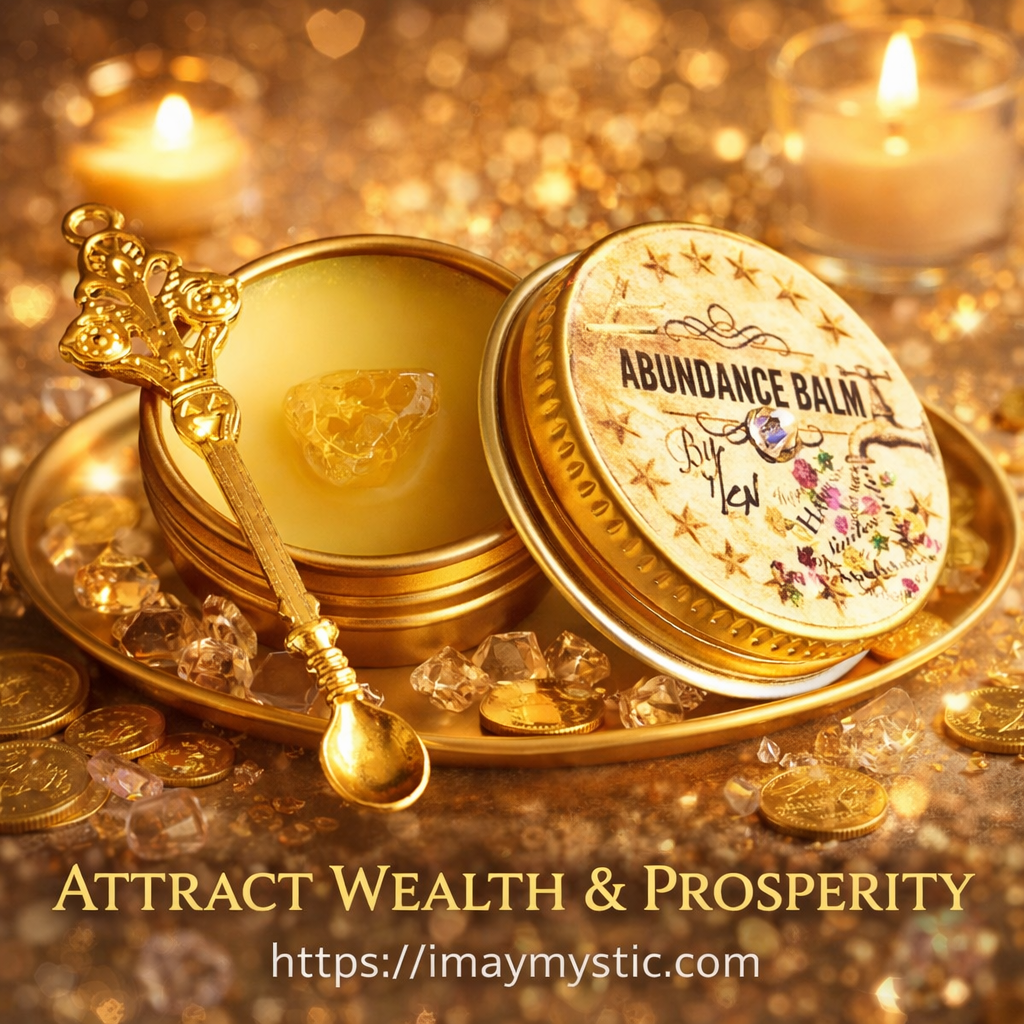 Abundance magic balm - a balm for summoning abundance and livelihood