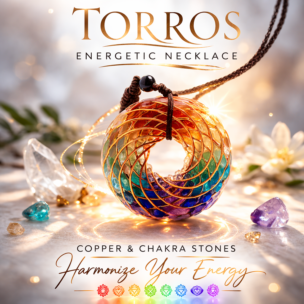 Quantum Energy Generator "Torus" (Rodin Coil) – Hand Creation for Balance, Protection and Harmony