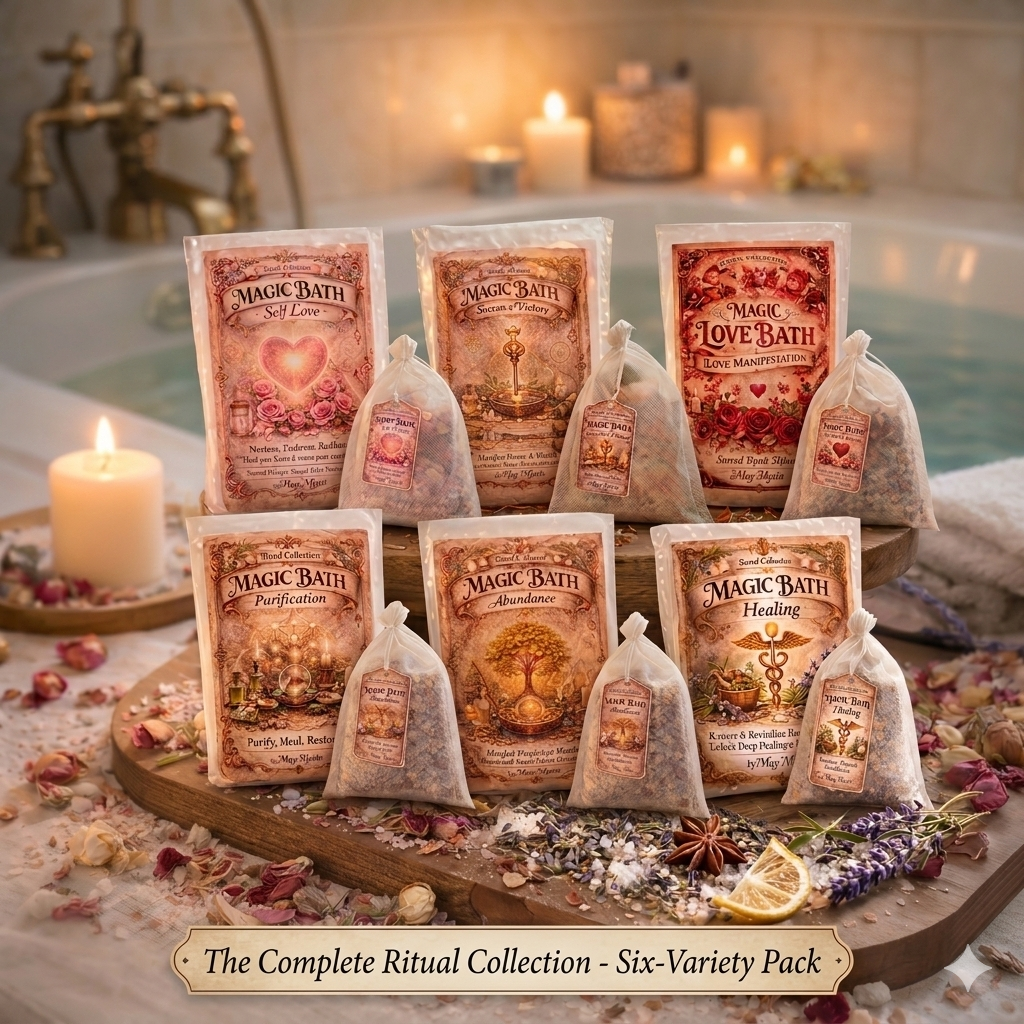Magic Bath Ritual Collection - טקסי אמבטיה אנרגטיים