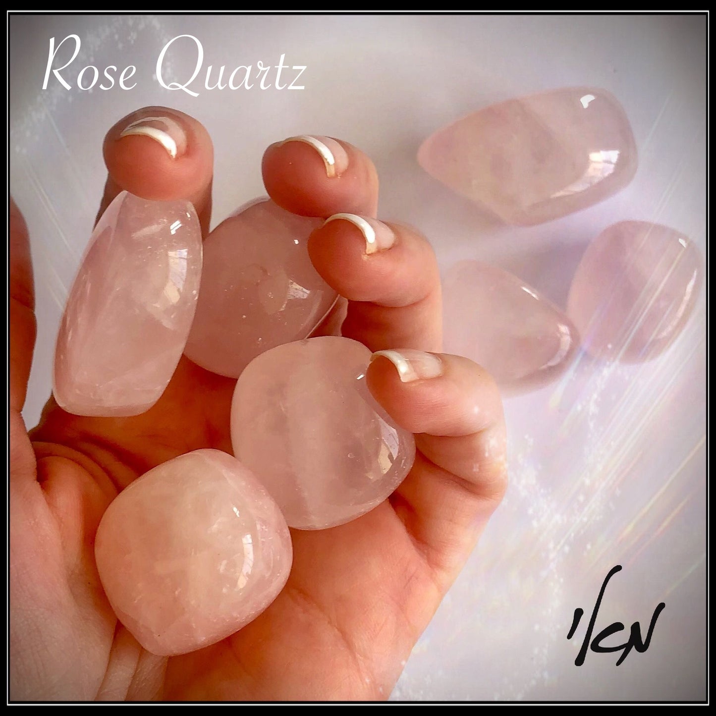 יחידה1 - Rose quartz - אבן רוז קווארץ
