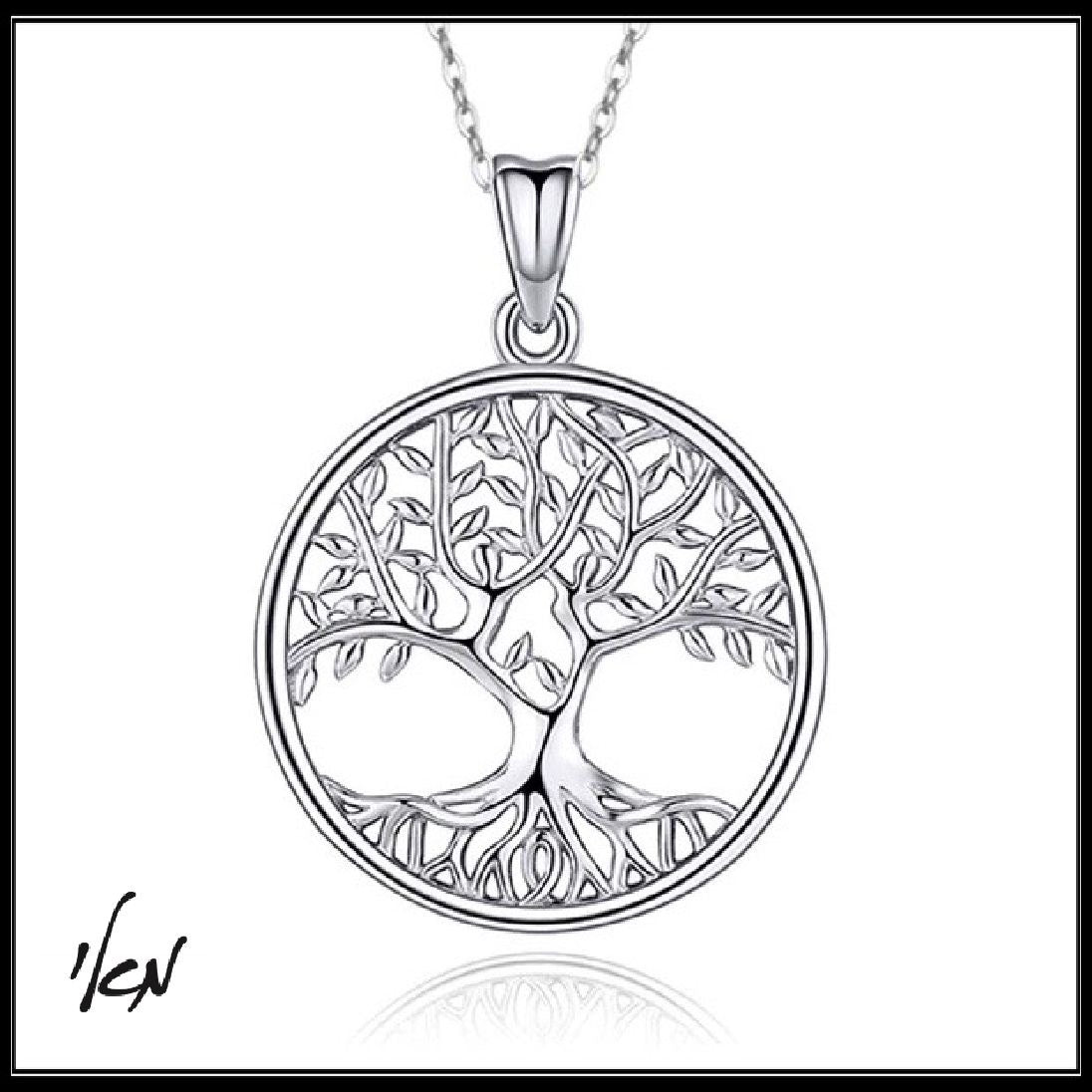 שרשרת ותליון כסף 925 עץ החיים - tree of life pendant pure silver