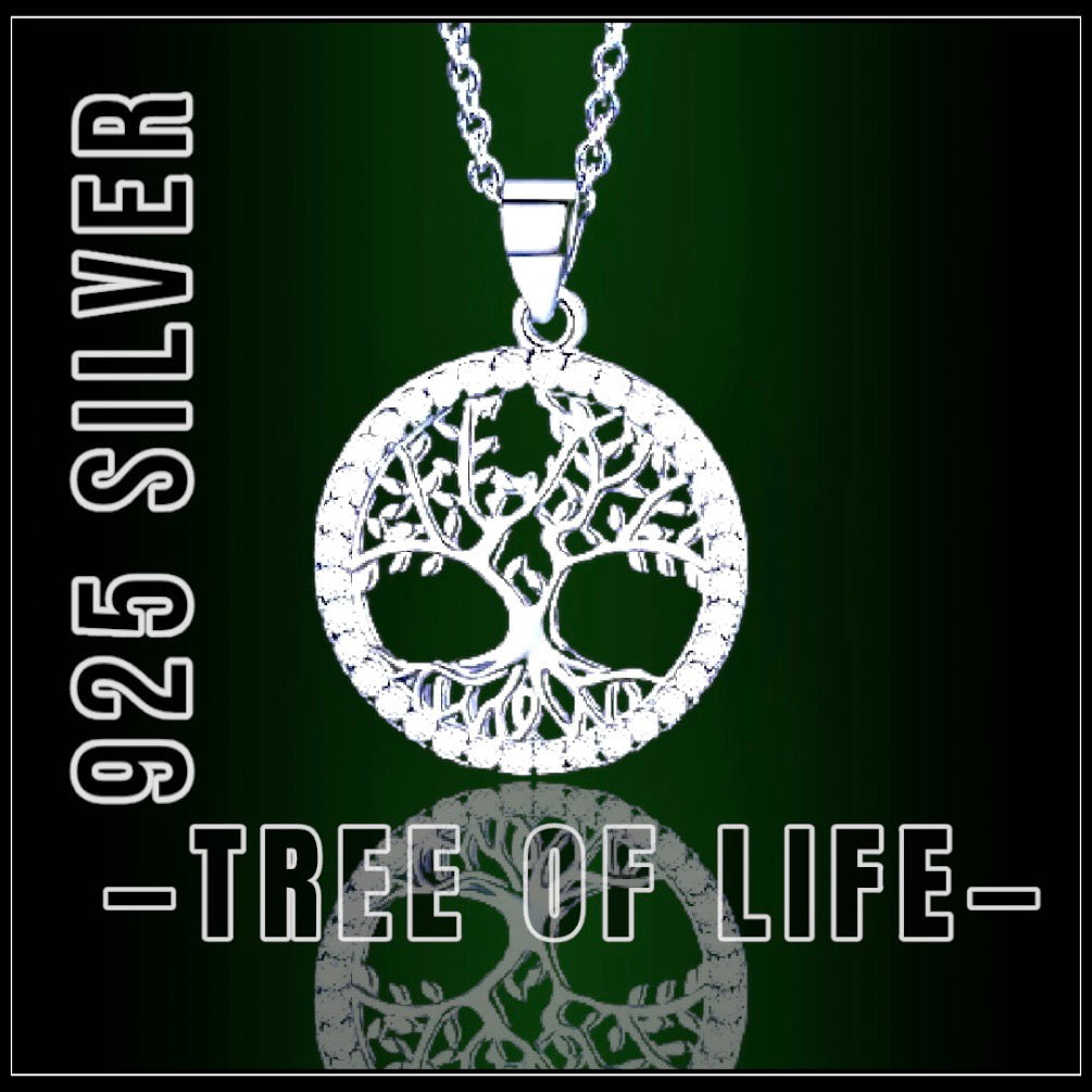 שרשרת ותליון כסף 925 עץ החיים - tree of life pendant pure silver