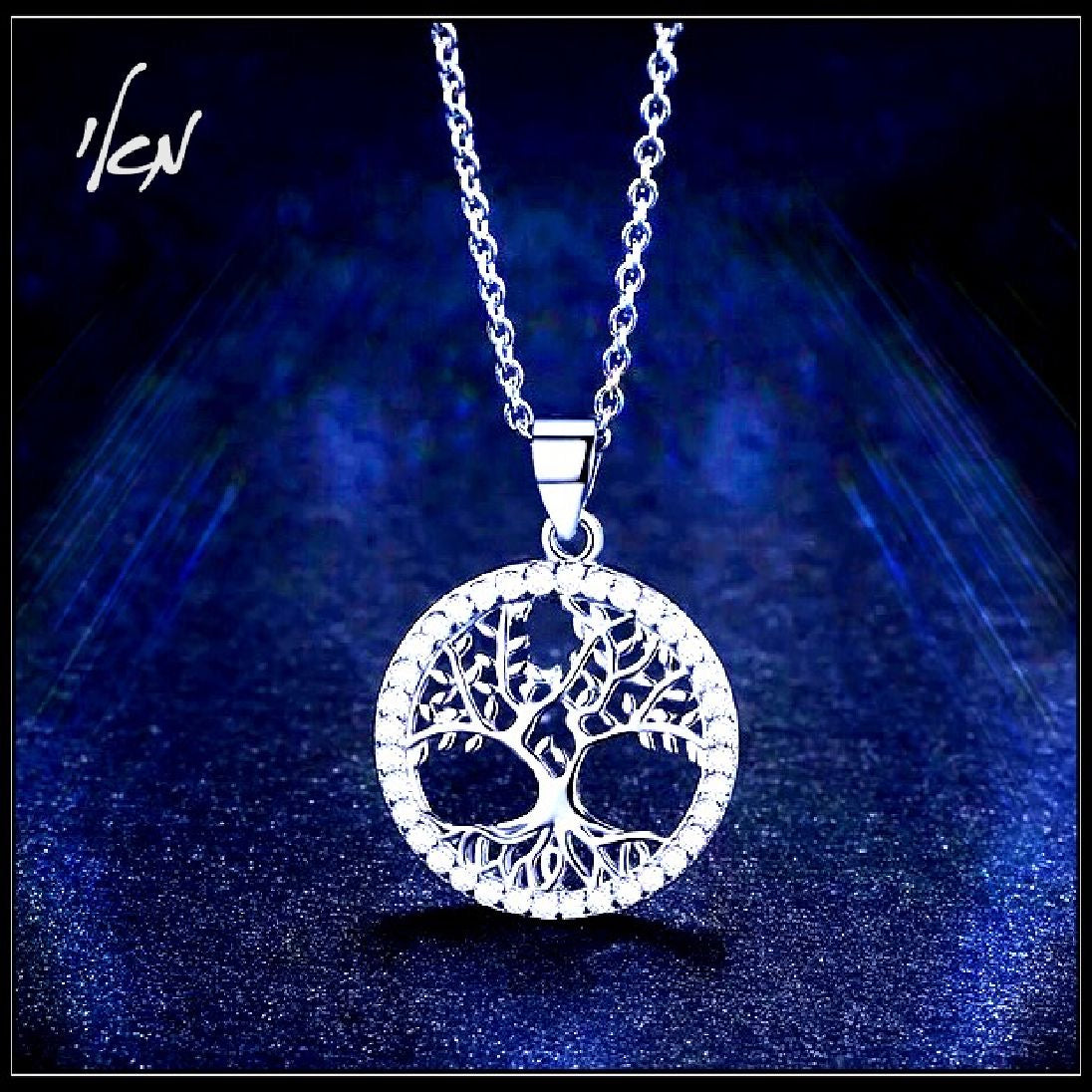 שרשרת ותליון כסף 925 עץ החיים - tree of life pendant pure silver