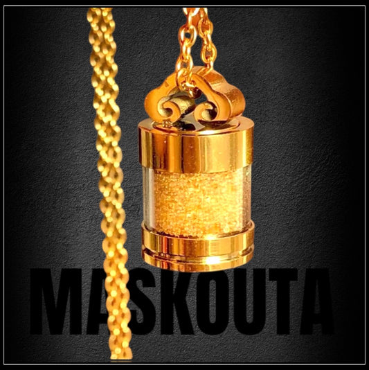 שרשרת קסומה מסקוטה זהב - Gold Maskouta pendant
