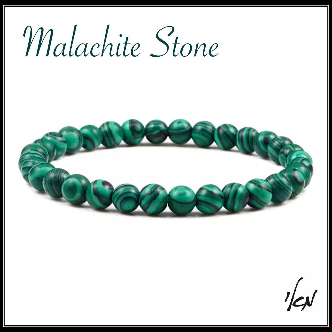 צמיד מלאכית - Bracelet Malachite Stone