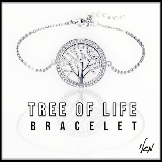 צמיד כסף טהור 925 עץ החיים - Tree of life bracelet pure silver