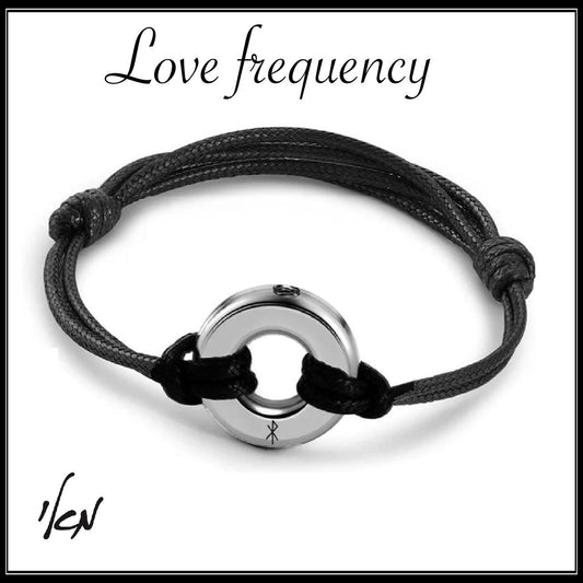 צמיד קמע תדר אהבה - Love Frequency Charm Bracelet