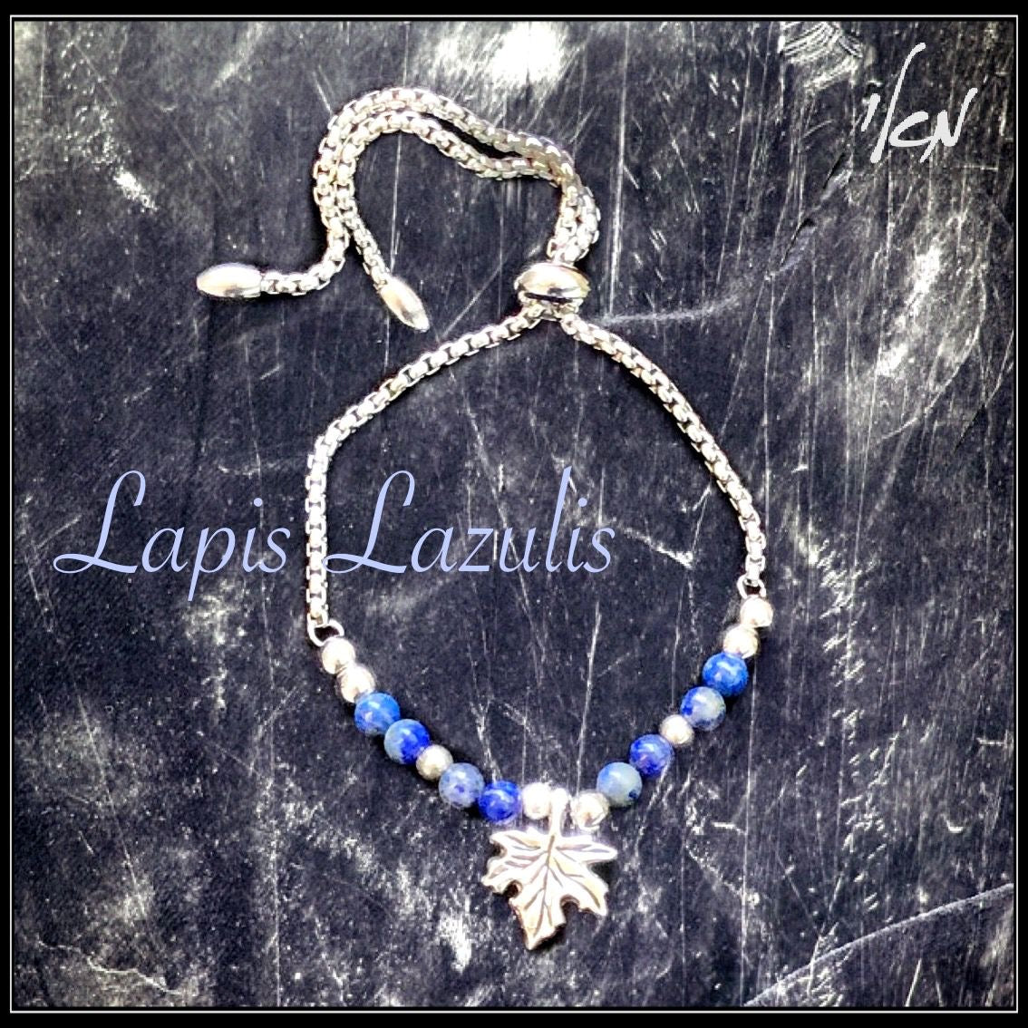 צמיד אבן לפיס לזולי - Lapis Lazuli Bracelet